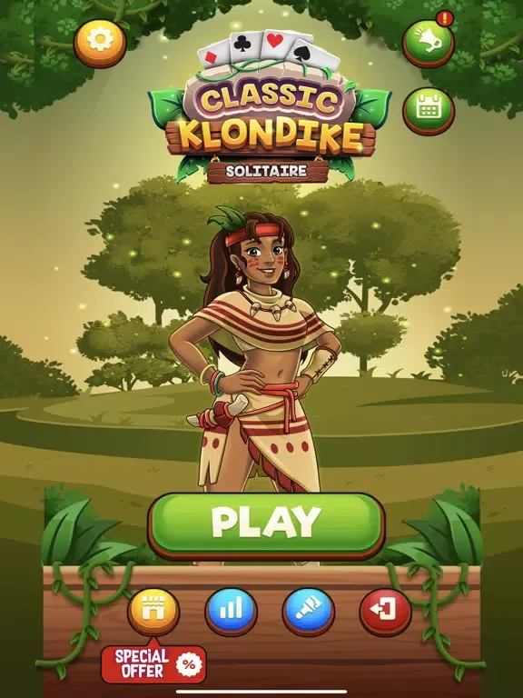 Screenshot di Classic Klondike Solitaire iPad 